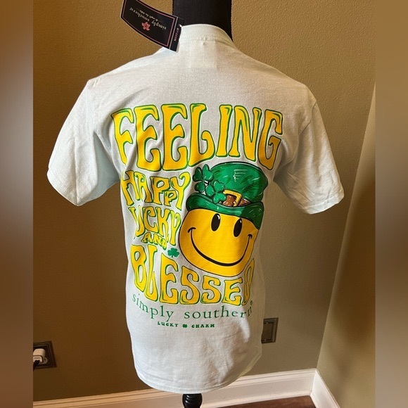 SIMPLY SOUTHERN short sleeve ST. PATRICKS DAY t-shirt. NWT - Picture 2 of 13